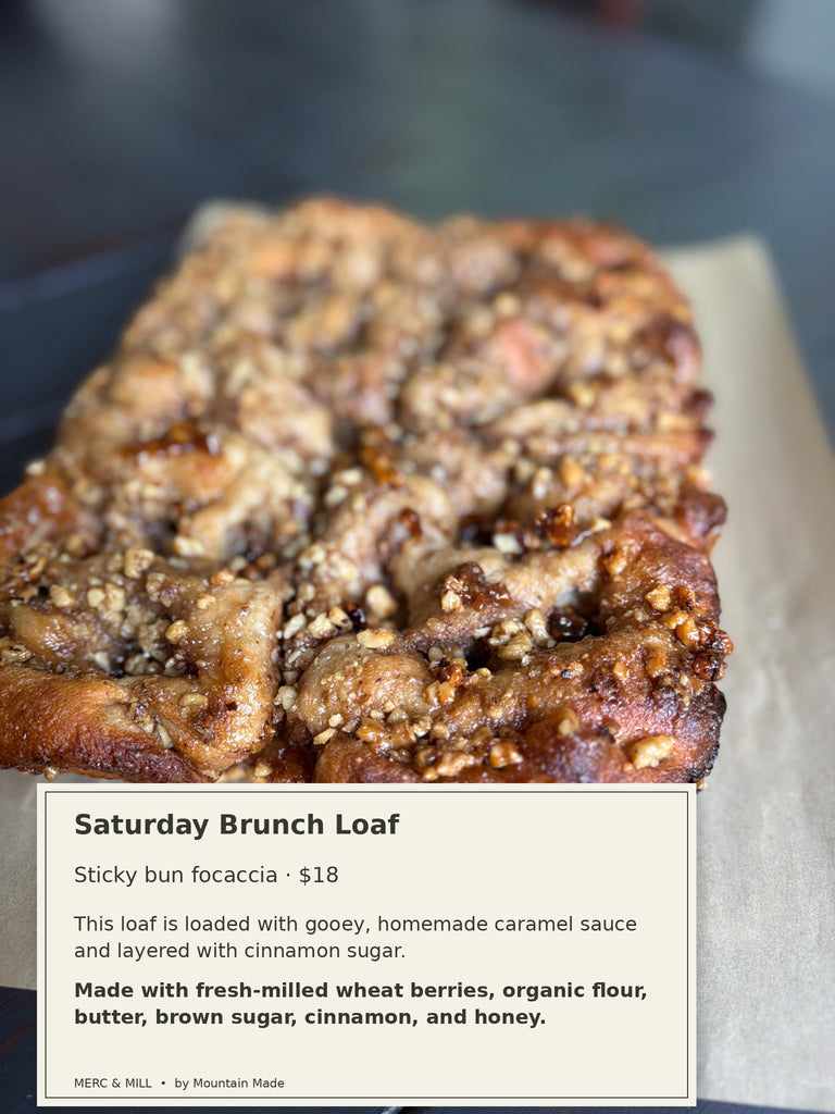 Saturday Brunch Loaf (Sticky Bun Focaccia)