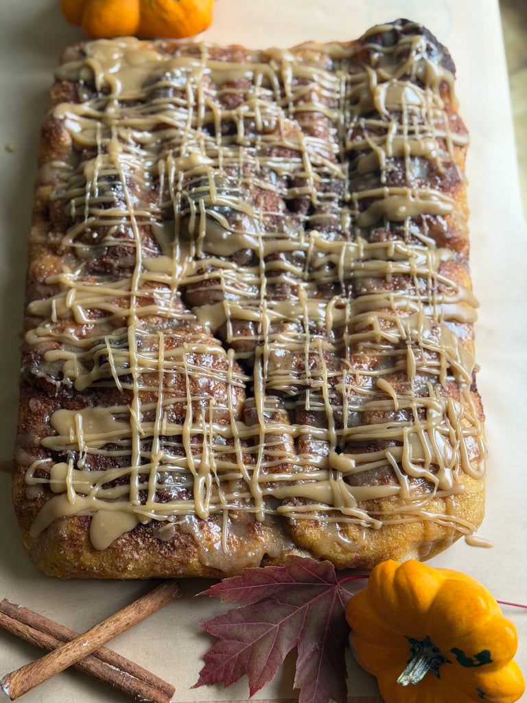 Pumpkin Maple Sourdough Focaccia