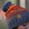 Mountain Made Winter Striped Beanie Hat