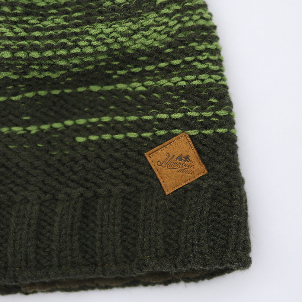 Mountain Made Winter Striped Beanie Hat