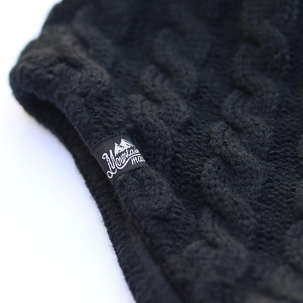 Winter Clearance! Mountain Made Black Peruvian Beanie Hat