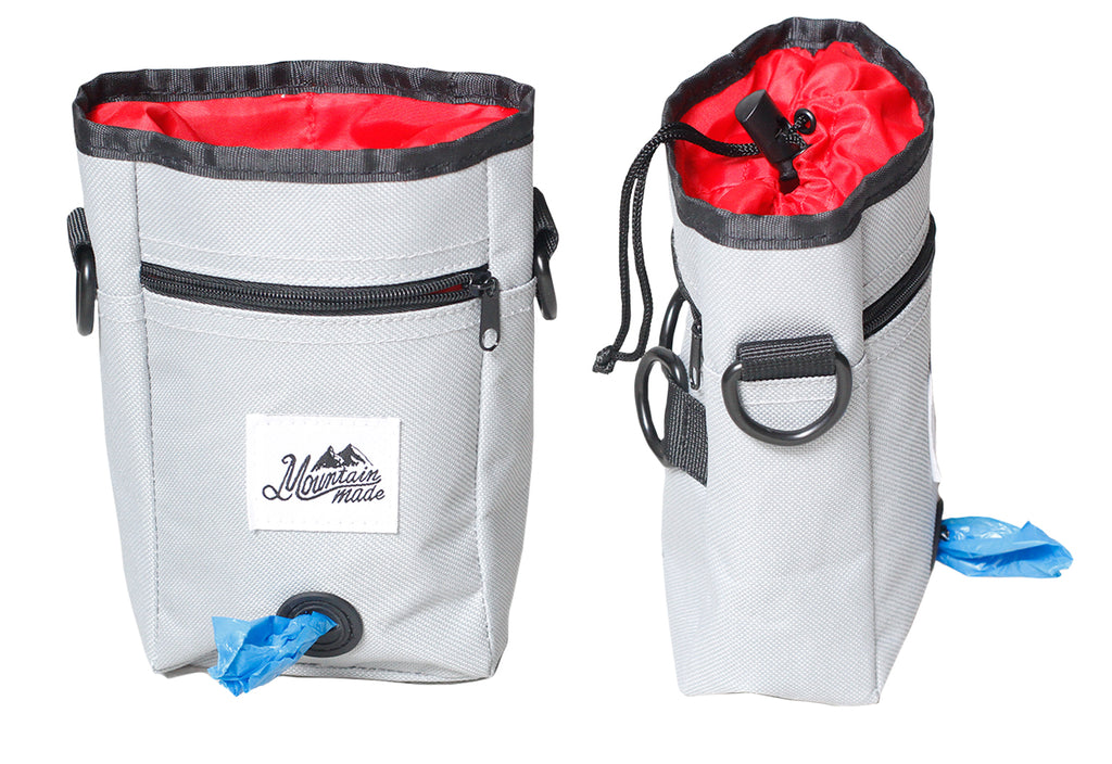 Dog Treat Pouch + Hands Free Dog Leash